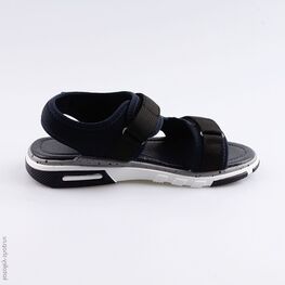 621003-71 Сандалии для мальчика для мальчики син-кра фото №2