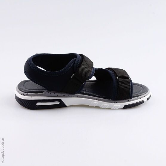 621003-71 Сандалии для мальчика для мальчики син-кра фото №2