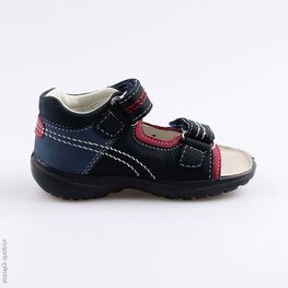 122063-20 Сандалии для мальчики син-кра фото №2