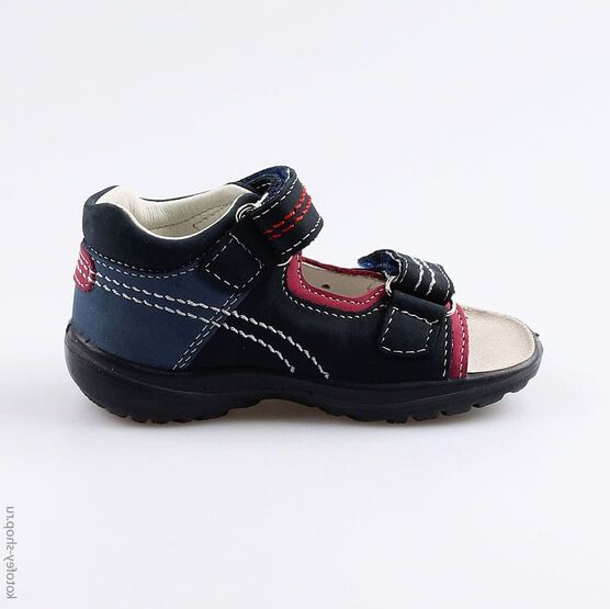 122063-20 Сандалии для мальчики син-кра фото №2