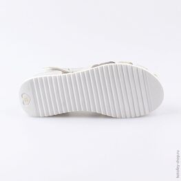 524053-22 Босоножки для девочки серебрист. фото №3