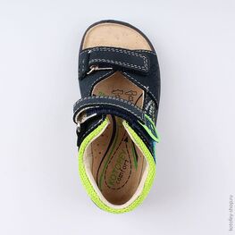 122070-29 Сандалии для мальчики син-сал фото №4