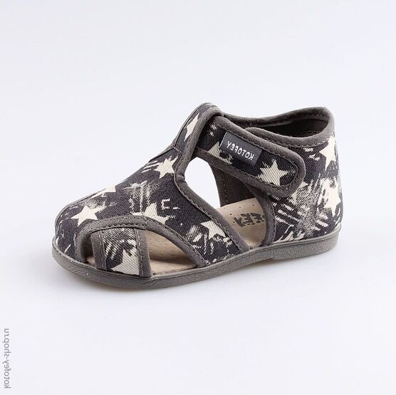 221073-71 Текстильная обувь для малышей для мальчики серый