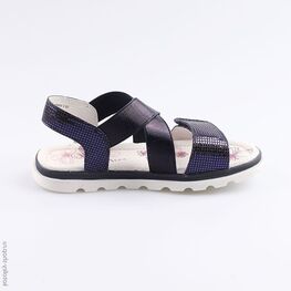 524055-23 Босоножки для девочки светло-синий фото №2