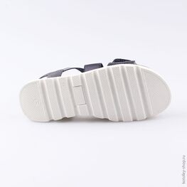 524055-23 Босоножки для девочки светло-синий фото №3