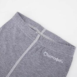 07033009-40 Термоштаны детские КОТОФЕЙ Комфорт темно-серый для мальчики т.серый фото №3