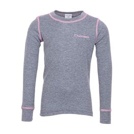 07802007-40 Лонгслив для детей и подростков КОТОФЕЙ Комфорт серый для девочки серый