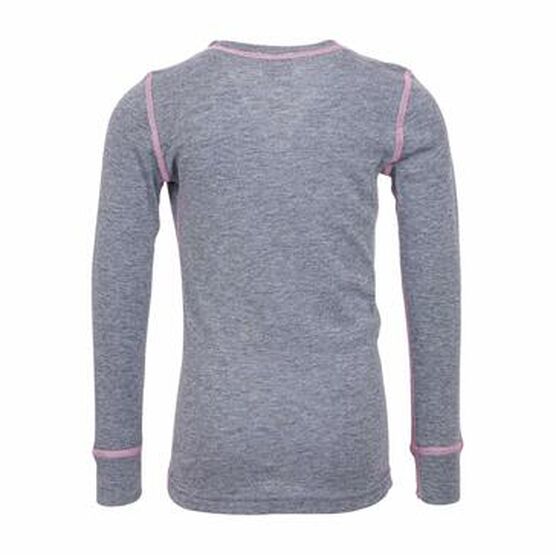 07802007-40 Лонгслив для детей и подростков КОТОФЕЙ Комфорт серый для девочки серый фото №2