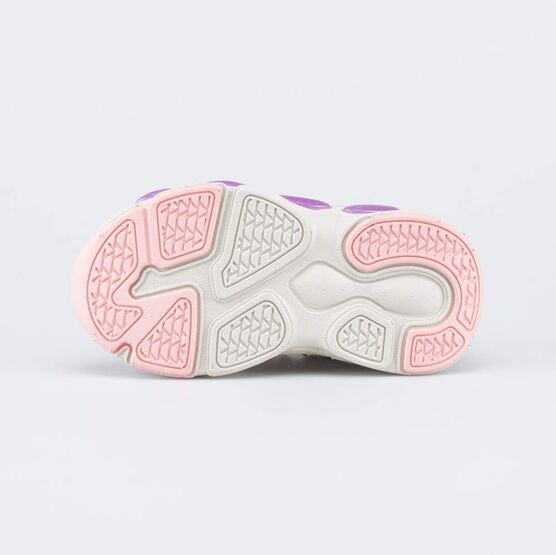 144307-11 Светящиеся кроссовки с LED для девочки для девочки розовый,голубой фото №3