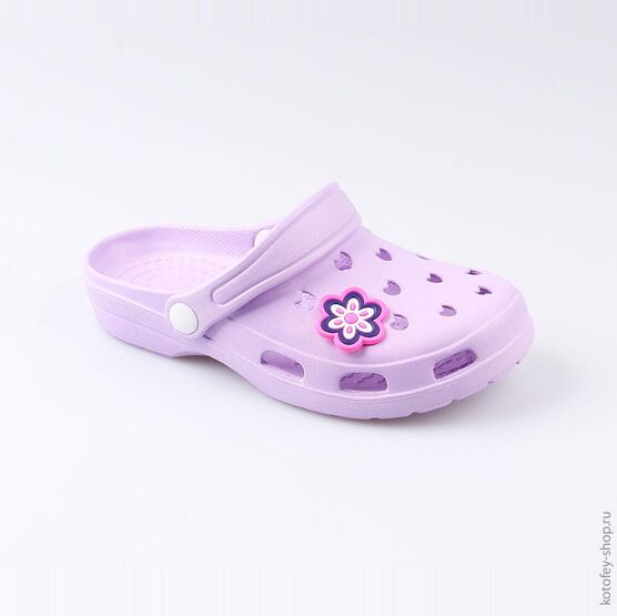 03014005-40 Украшение для обуви Цветок фуксия для девочки разноцветный фото №2