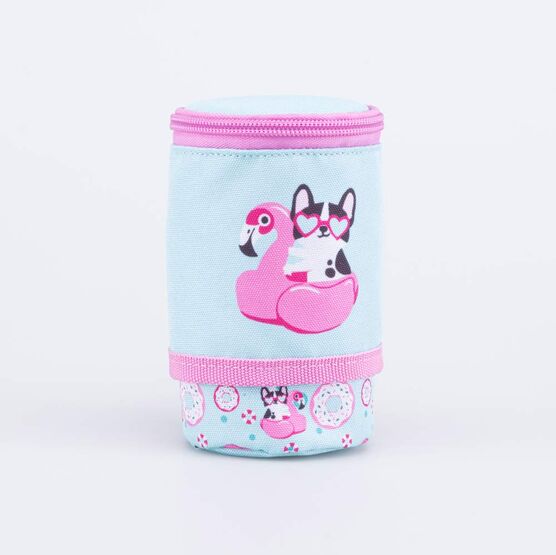 06805024-40 Пенал-стаканчик школьный для девочки голубой фото №2
