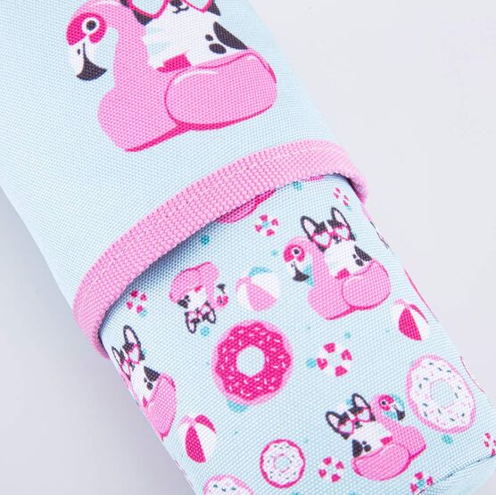 06805024-40 Пенал-стаканчик школьный для девочки голубой фото №5