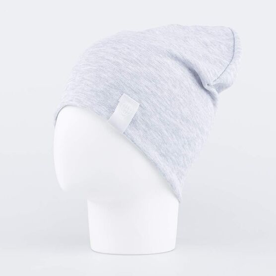 07711657-40 Шапка хлопковая на весну и осень Серый для универсальные светло-серый