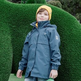 07757015-40 Ветровка для мальчика на весну и осень для мальчики синий фото №3