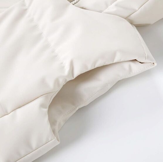 07857041-40 Жилетка демисезонная бежевый для девочки бежевый фото №6