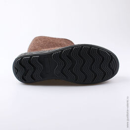 967041-03 Валенки для мальчики коричневый фото №3