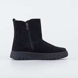 762243-43 Зимние сапожки-угги подростковые для девочки черный фото №2