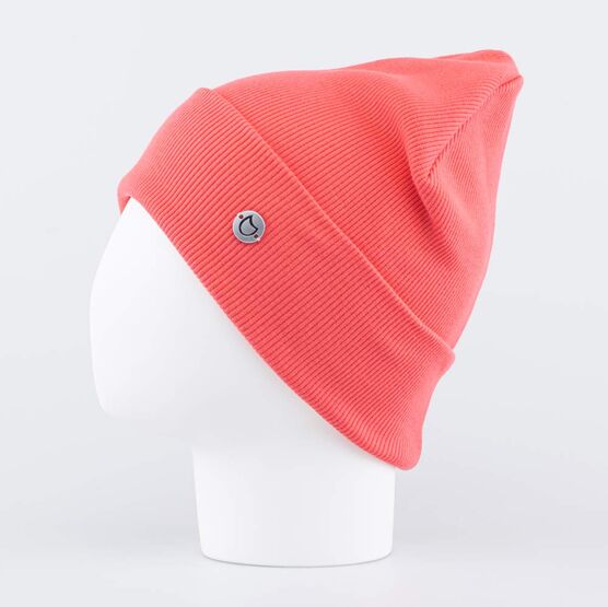 07811673-40 Шапка детская двухслойная коралл для девочки коралл фото №2