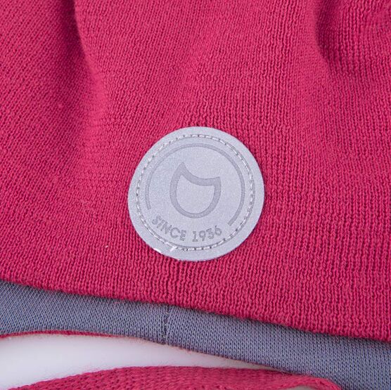 07811915-40 Шапка детская малиновый для девочки малиновый фото №3