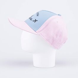 07809027-40 Кепка-бейсболка Приключения розовый-голубой для девочки розовый + голубой фото №2