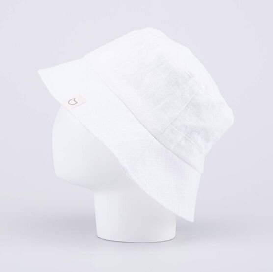 07810006-40 Панама для девочки белый для девочки белый фото №2