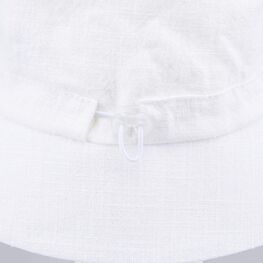 07810006-40 Панама для девочки белый для девочки белый фото №4