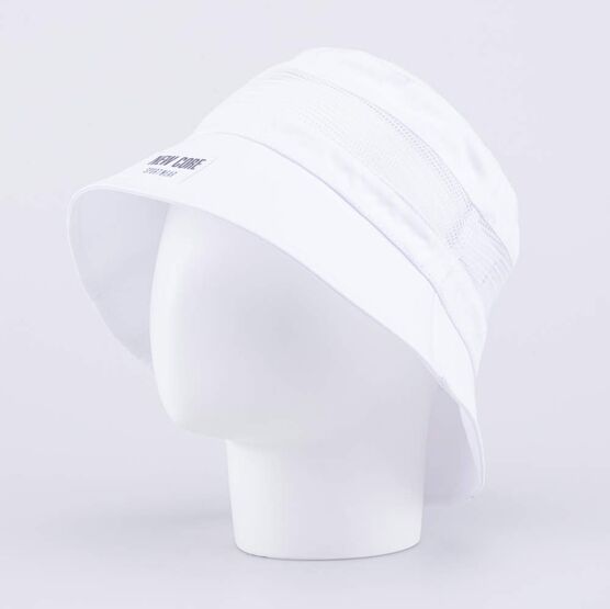 07811973-40 Панама хлопковая с сеткой для девочки белый для девочки белый