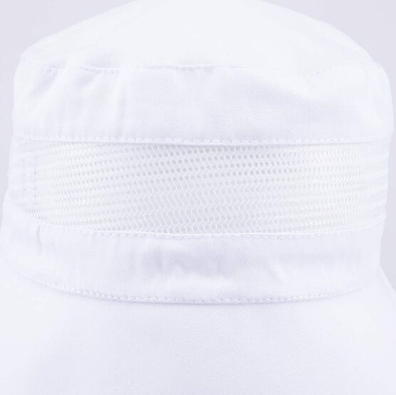 07811973-40 Панама хлопковая с сеткой для девочки белый для девочки белый фото №4