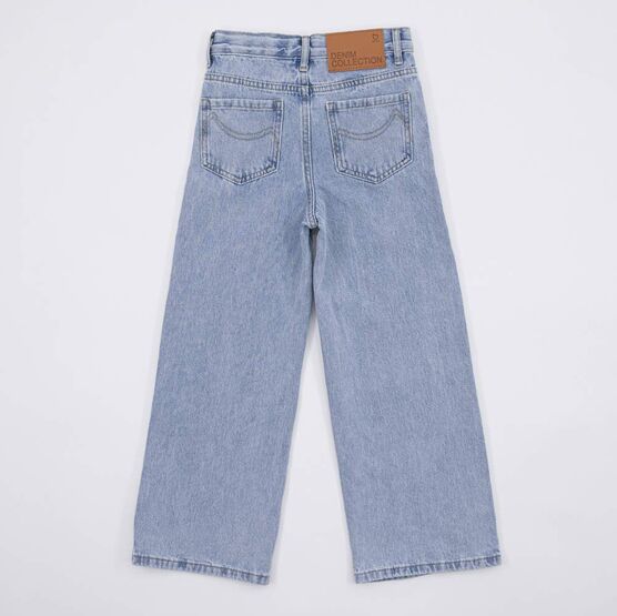 07873021-40 Джинсы для девочки голубой для девочки голубой фото №2