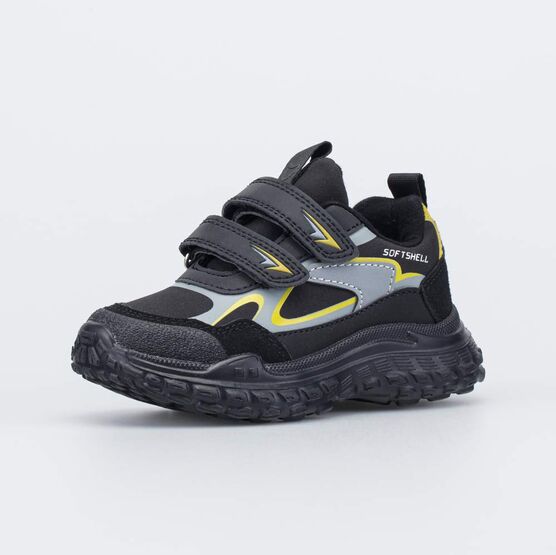 344461-71 Кроссовки для дошкольника для мальчики черный