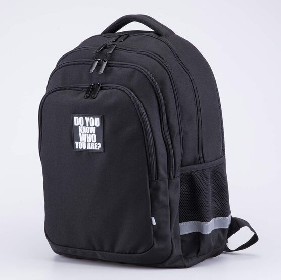 02704384-40 Рюкзак школьный черный (15+) для мальчики черный фото №2