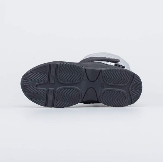 764926-42 Мембранные сапожки для девочки для девочки срб-чер фото №3