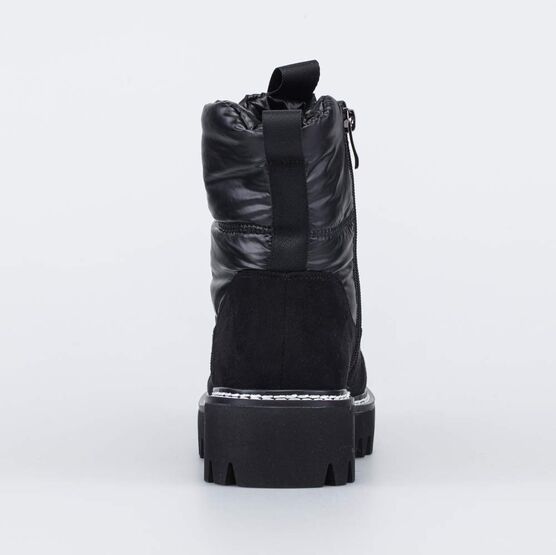 764050-43 Ботинки-дутики для девочки для девочки черный фото №5