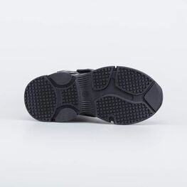 654065-42 Серебристые дутики на высокой подошве для девочки срб-чер фото №3