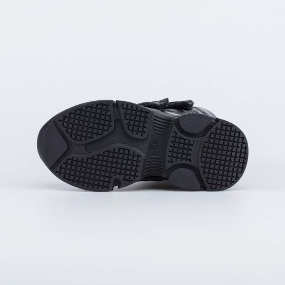 654065-41 Черные дутики на высокой подошве для девочки черный фото №3