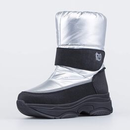 664990-42 Мембранные сапоги для девочки для девочки серебристый