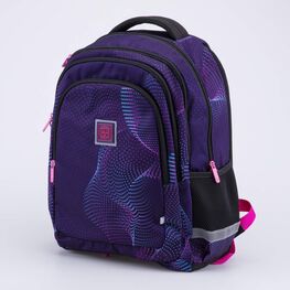 02804297-44 Рюкзак школьный цветной для девочки разноцветный фото №2