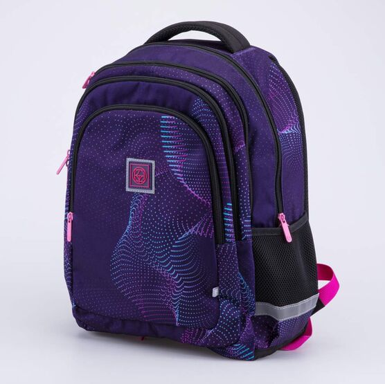 02804297-44 Рюкзак школьный цветной для девочки разноцветный фото №2