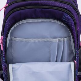 02804297-44 Рюкзак школьный цветной для девочки разноцветный фото №4