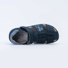 522152-22 Сандалии для мальчики светло-синий фото №4