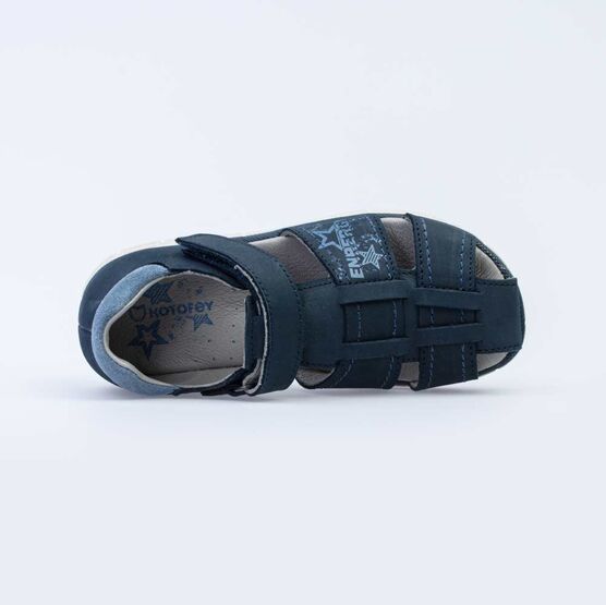 522152-22 Сандалии для мальчики светло-синий фото №4