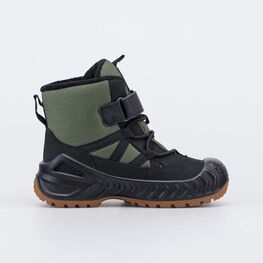 554933-42 Зимние мембранные ботинки Суперзащита для мальчики оливковый + черный фото №2