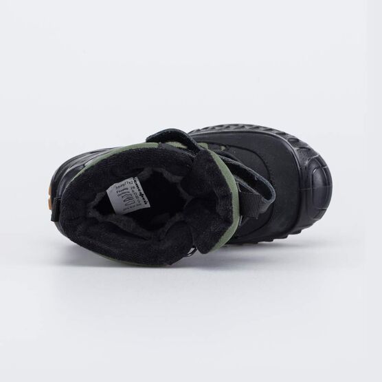 554933-42 Зимние мембранные ботинки Суперзащита для мальчики оливковый + черный фото №4