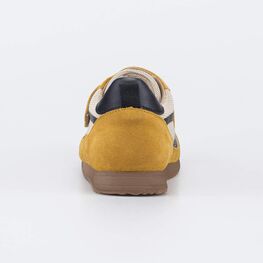 344582-12 Дышащие кроссовки со сквозной сеткой для мальчики желтый,черный фото №4