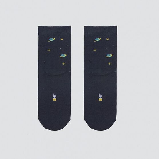 07742418-40 Носки детские Космические просторы темно-синий для мальчики темно-синий фото №2