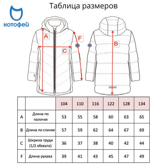 07858010-40 Пальто демисезонное голубой для девочки голубой фото №8