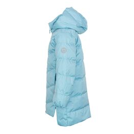 07858010-40 Пальто демисезонное голубой для девочки голубой фото №2