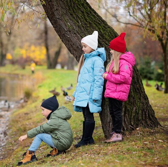 07858010-40 Пальто демисезонное голубой для девочки голубой фото №6