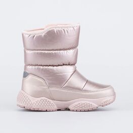 464074-43 Розовые сапожки-дутики для девочки для девочки розовый фото №2