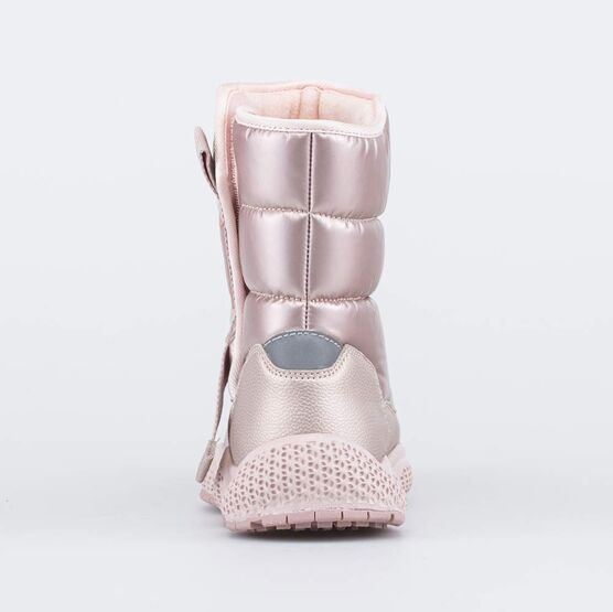 664131-45 Розовые сапожки-дутики подростковые для девочки розовый фото №5